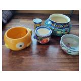 Assorted lot of Pots