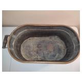 Antique Copper Wash Tub