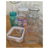 Huge Lot of Glass Vases