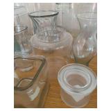 Huge Lot of Glass Vases