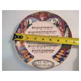 Sarreguemines Pottery Collector Plates