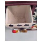 Farmhouse Style Tea or Spice Cabinet