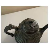 Lot of Antique Metal Tea Pots inc. Sheffield
