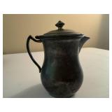 Lot of Antique Metal Tea Pots inc. Sheffield