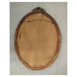 Antique Ornate Gold Tone Mirror