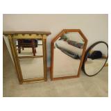 Lot of Three Mirrors