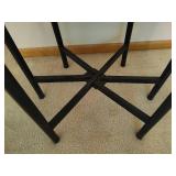 Chinese Etched Brass Side Table