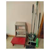 Step Stools/Cleaning Supplies