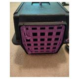 Pet Carrier & Feeding Bowls