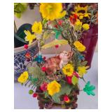 Lot of Asst Faux Plants