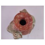 Terra Cotta Iguana Vase