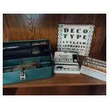 Lot of Lettering Materials