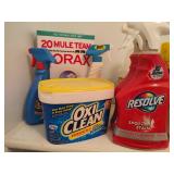 Lot of Assorted Cleaning Supplies/Chemicals