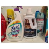 Lot of Assorted Cleaning Supplies/Chemicals