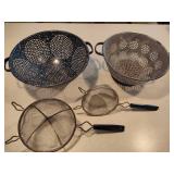 Lot of Colanders/Strainers