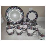 Noritake Stoneware "Tulip Ridge" Pattern