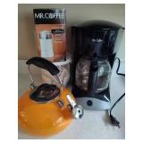Mr. Coffee Coffee Maker, Teapot & Accessories
