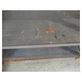 Set of Metal Garage Shelving