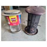 Two Bird Feeders