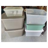 Assorted Storage Totes