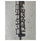 Snow Measurement Decor