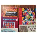 Assorted Books on Quilting