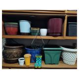 Assorted Lot of Pots