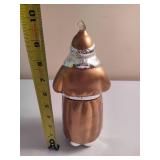 Department 56 Vintage Hand Blown Mercury Glass Santa