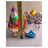 Department 56 Vintage Hand Blown Mercury Angel & Wise Man