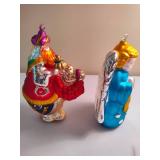 Department 56 Vintage Hand Blown Mercury Angel & Wise Man