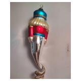 Department 56 Vintage Hand Blown Mercury Glass Nutcracker