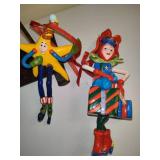 Two Vanmark Christmas Ornaments