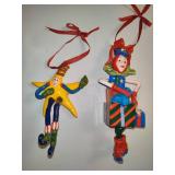 Two Vanmark Christmas Ornaments