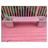 Outdoor Planter/Bench