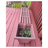 Outdoor Planter/Bench
