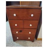 Vintage Wood Storage Cabinet