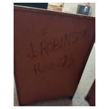 Vintage Wood Storage Cabinet