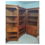 Broyhill Multi-Piece Wood Bookcases/Entertainment Center