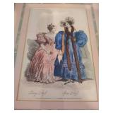Fashion Plate Framed Art