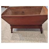 Vintage Farmhouse Wooden Dough Bin