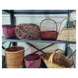 Large Lot of Baskets