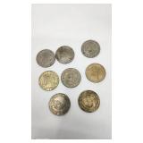 Lot of 8 Vintage Gaming Tokens
