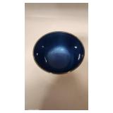 Vintage Towle Silver with Blue Enamel Bowl - 348.48g
