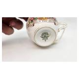 Antique "Queen Elizabeth 1953 Coronation" Fine English Bone China Collectors Teacup