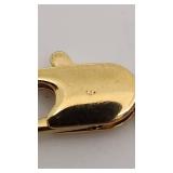 Heavy 14k Stamped Figaro 21" Chain Necklace - 60.99g