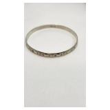 Beautiful Vintage Danecraft Heart Motif Sterling Bracelet