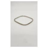 Beautiful Modernist Sterling Silver Bracelet