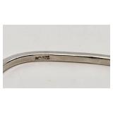 Beautiful Modernist Sterling Silver Bracelet