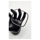 Beautiful Modernist Sterling Silver Bracelet