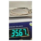 Heavy Vintage Sterling Silver 18" Necklace